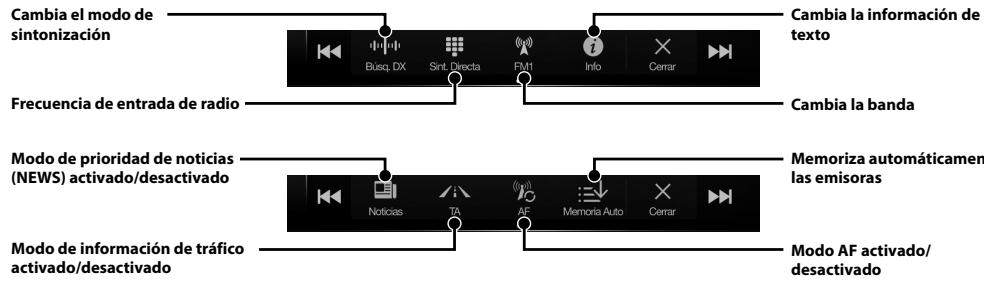 ALPINE ILX-702D - Funcionamento de radio/RDS - 2