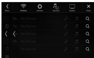 ALPINE ILX-702D - Touch [Setup] button on the Menu screen. - 3