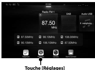 ALPINE ILX-702D - Comment raccorder l'appareil à un périphérique compatible Bluetooth (jumelage) - 1