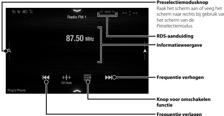 ALPINE ILX-702D - Preselectieknop - 2