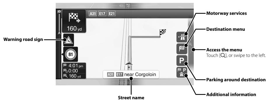 ALPINE ILX-702D - Map Functions (X902D/X802D-U/INE-W710D only) - 2