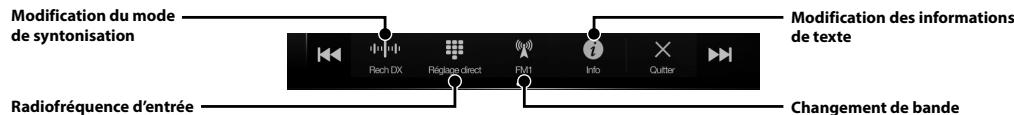 ALPINE ILX-702D - Utilisation de la radio et du système RDS - 2