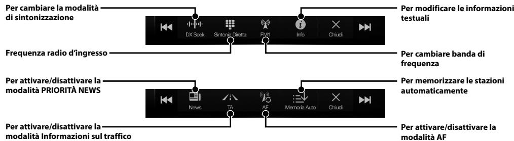 ALPINE ILX-702D - Funzionamento della Radio/RDS - 2