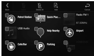 ALPINE ILX-702D - Registering Items - 1