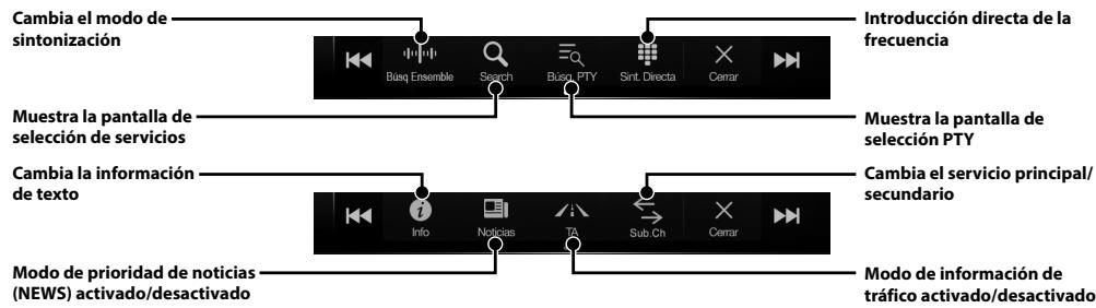 ALPINE ILX-702D - Funcionamente de DAB/DAB+/DMB - 2