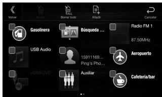 ALPINE ILX-702D - Registrar de elementos - 1