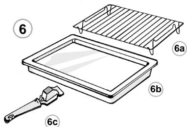 WHIRLPOOL AKL 822 WH - Kit d'ustensiles de cuisson 6 - 3