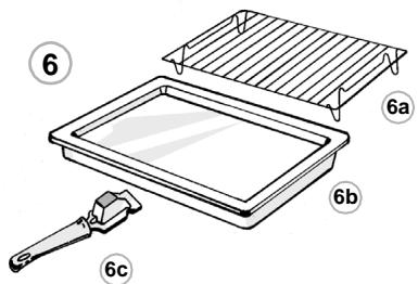 WHIRLPOOL AKL 823 NB - Kit d'ustensiles de cuisson 6 - 3