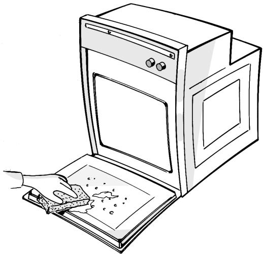 WHIRLPOOL AKL 823 NB - Nettoyage du FOUR et de ses accessoires - 1