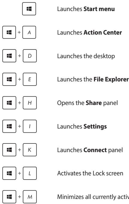 ASUS GL752VW - Other keyboard shortcuts - 1