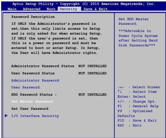 ASUS GL752VW - Set Master Password - 1