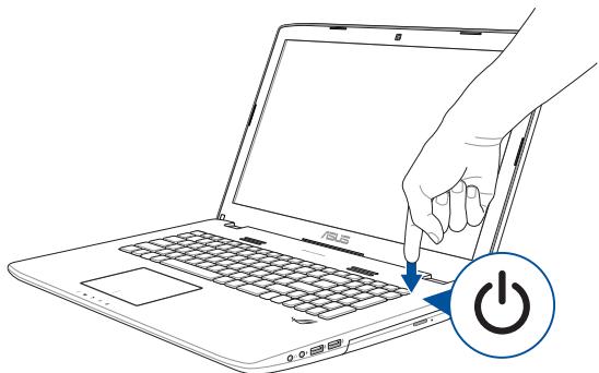 ASUS GL752VW - Press the power button - 1