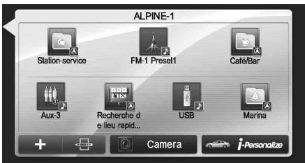 ALPINE INE-W928R - Mes favorites - 1