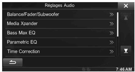 ALPINE INE-W928R - Procedure de Réglages Audio - 2