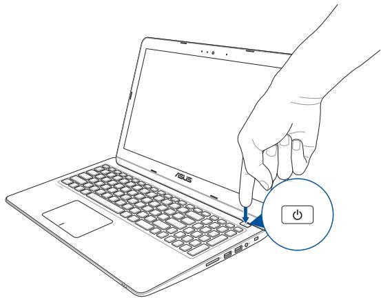 ASUS K501UX - Press the power button - 1