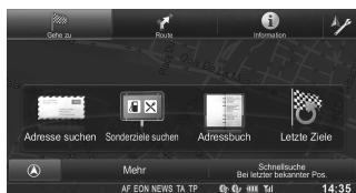ALPINE INE-W970BT - Zu einem Ziel fahren - 1