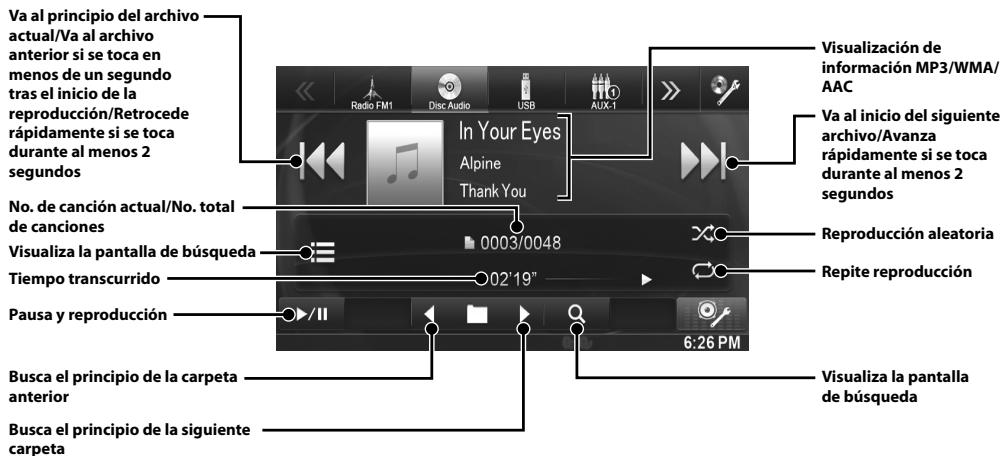 ALPINE INE-W970BT - Funcionamente MP3/WMA/AAC - 1