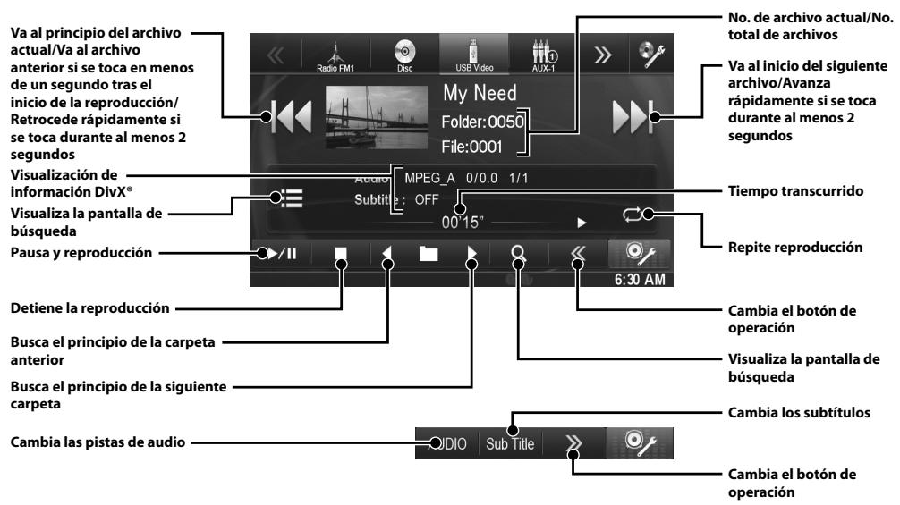 ALPINE INE-W970BT - Funcioncimiento Memoria USB (Optional) - 1