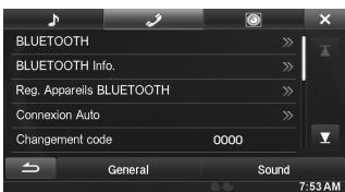 ALPINE INE-W970BT - Comment connecter un apparéil compatible BLUETOOTH (jumelage) - 3