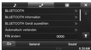 ALPINE INE-W970BT - Herstellen der Verbindung zu einem BLUETOOTH-kompatiblen Gerät (Pairing) - 3