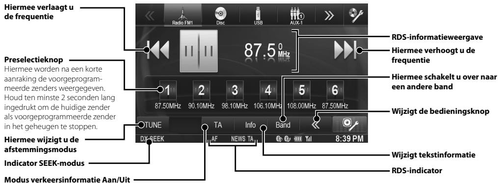 ALPINE INE-W970BT - Radiobediening - 1