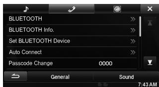 ALPINE INE-W970BT - How to connect to a BLUETOOTH compatible device (Pairing) - 3
