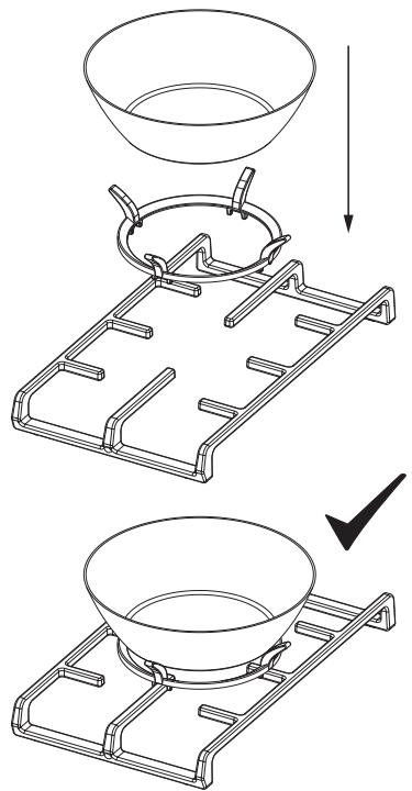 WHIRLPOOL AKR 3291/IX - Adaptateur WOK (séprésent) - 1