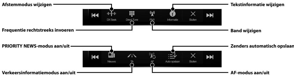 ALPINE INE-W997E46 - Radio-/RDS-bediening - 2