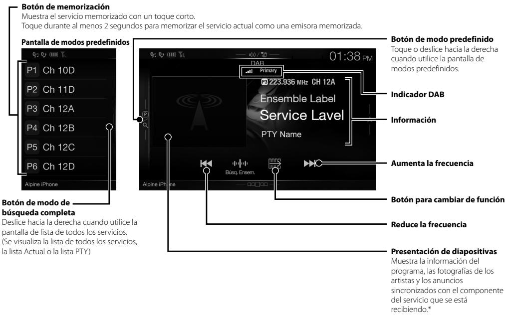 ALPINE INE-W997E46 - Funcionamente de DAB/DAB+/DMB - 1