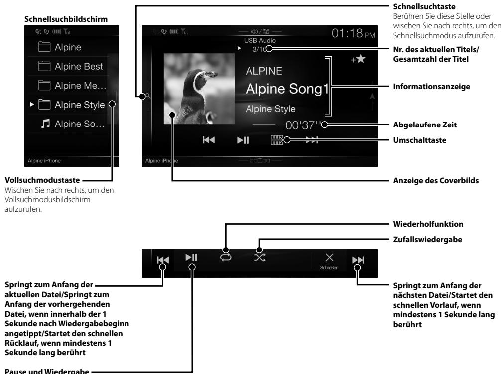 ALPINE INE-W997E46 - USB-Flash-Laufwerksbetrieb (Option) - 1