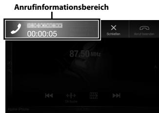 ALPINE INE-W997E46 - Berühren Sie den Mitteilungsbildschirm für eingehende Anrufe. - 1