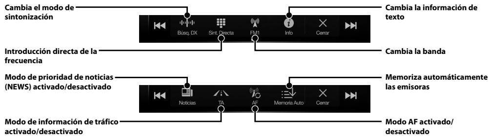 ALPINE INE-W997E46 - Funcionamento de radio/RDS - 2