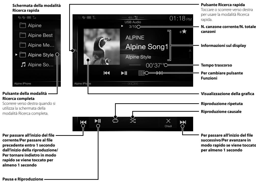 ALPINE INE-W997E46 - Utilizzato di un'unità Flash USB (opzionale) - 1