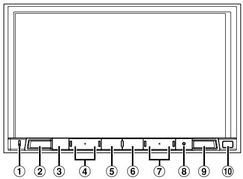 ALPINE INE-W997E46 - Location of Controls - 1