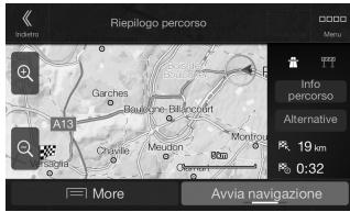 ALPINE INE-W997E46 - Impostazione di una destinazione - 2