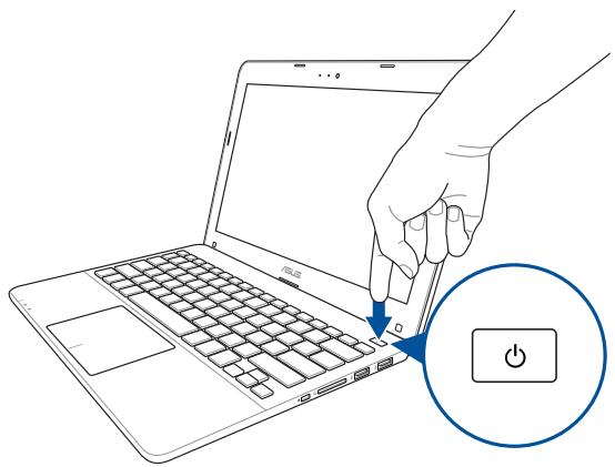ASUS P302LA-FN0022G - Ein-/Austaste drucken. - 1