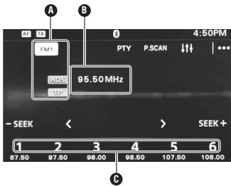 ALPINE IVE-W560BT - Verwenden von Radio Data System (RDS) - 1