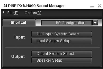 ALPINE RUX-C800 - Dans le menu déroulant, sélectionnez l'onglet sur lequel vous souhaitez basculer, puis cliquez dessus. - 2