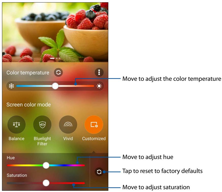 ASUS ZENFONE 3 LASER ZC551KL - Customized mode - 1