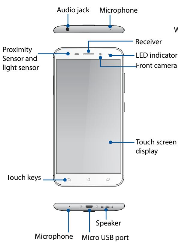 ASUS ZENFONE 3 LASER ZC551KL - Parts and features - 1