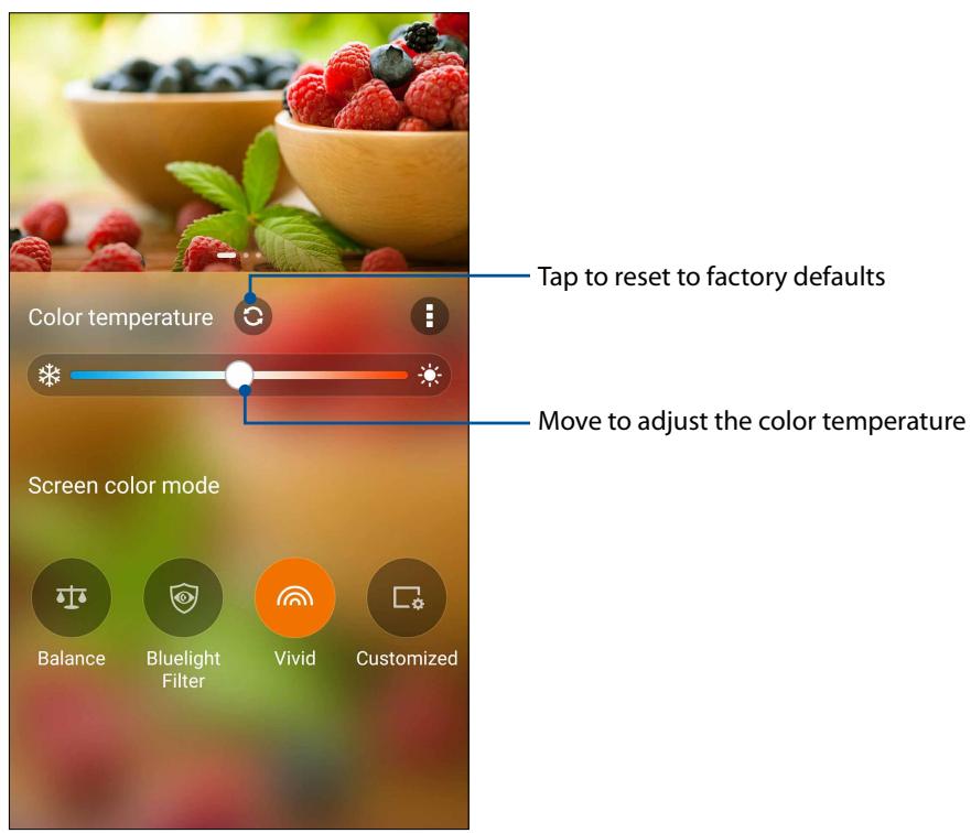 ASUS ZENFONE 3 LASER ZC551KL - Vivid mode - 1