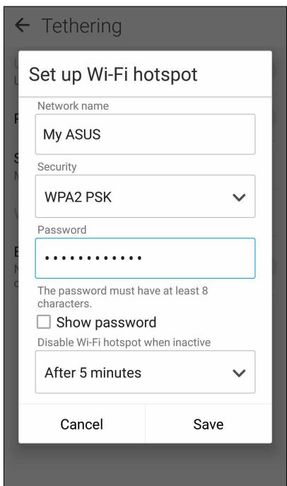 ASUS ZENFONE 3 LASER ZC551KL - Wi-Fi Hotspot - 2