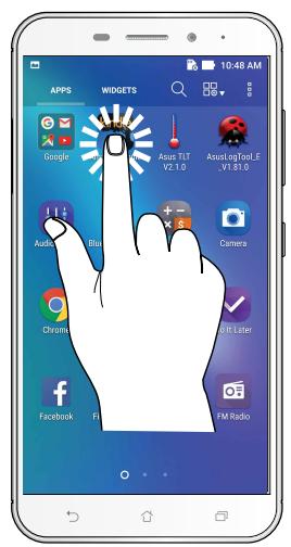 ASUS ZENFONE 3 LASER ZC551KL - Launching apps or selecting items - 1