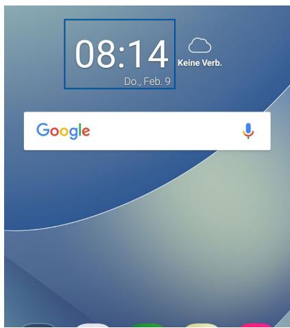 ASUS ZENFONE 4 MAX PLUS - Uhr starten - 1