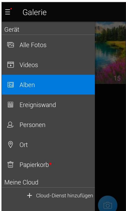 ASUS ZENFONE 4 MAX PLUS - Dateien aus sozialen Netzwerken oder Cloud-Speicher anschauen - 1