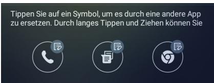 ASUS ZENFONE 4 MAX PLUS - Schnellzugriffschaltflächen verwenden und anpassen - 2