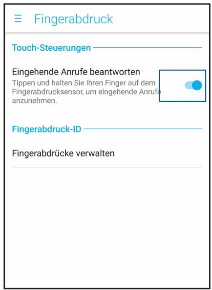 ASUS ZENFONE AR ZS571KL - Einrichten des ID-Fingerabdrucks unter Einstellungen - 2