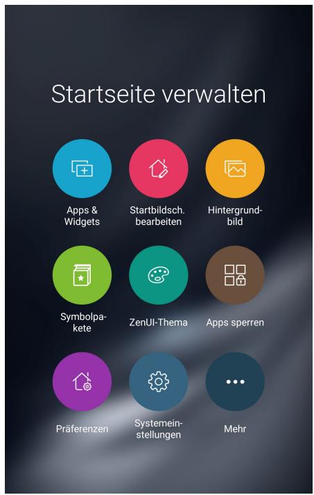 ASUS ZENFONE AR ZS571KL - Startbildschirm individuell anpassen - 1