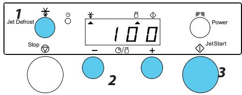 WHIRLPOOL AMW412IX - FUNCTION JET DEFROST - 1