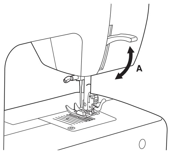 SINGER 2273 TRADITION - F Lever le pied presseur à deux niveaux - 1